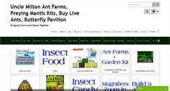 Desktop Screenshot of insectkits.com